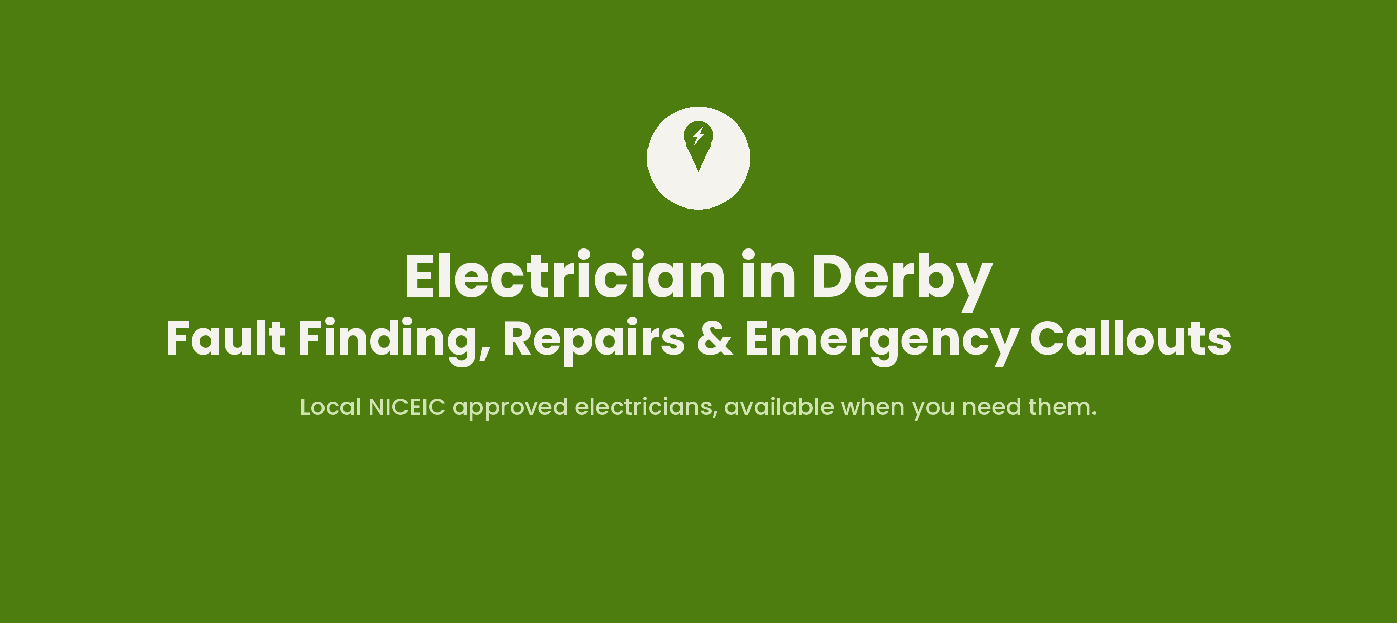 Electrician in Derby: Fault Finding, Repairs, and Emergency Callouts — Article electrical guide, Nottingham